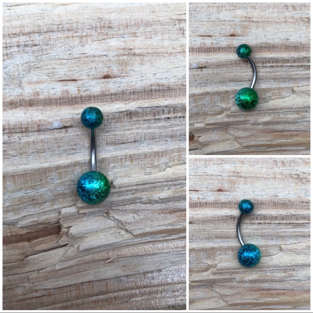 Metallic Color Belly Button Navel Ring‎